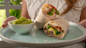 Wrap de Jamón y Queso